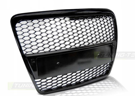 Frontgitter AUDI A6 C6 RS-TYPE 04-08 BLAC