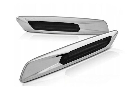 Blinklys Bmw E60 E90 E92 E87 E93 Smoke Chrome Led