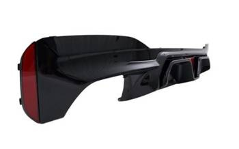 DIFFUSER BMW G30 G31 17-21 LOOK M5 CS STYLE EVO