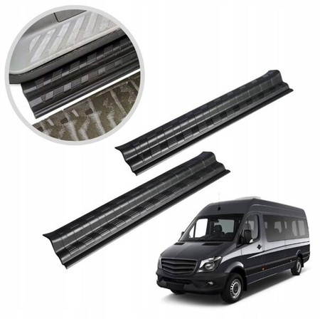 Beskyttelsesdæksler til dørkarme, dørkarmlister MERCEDES SPRINTER W906 2006-2018