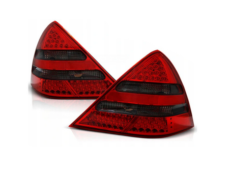 LED-lys Mercedes R170 Slk 96-04 Red Smoke