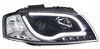 Audi A3 8P BLACK TUBE forlygter