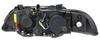 Forlygter bmw e39 ringi sort