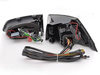 Røde røg-LED-lamper til VW Golf 7 VII Variant