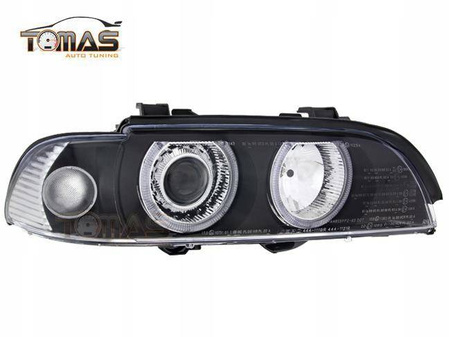 Forlygter bmw e39 ringi sort
