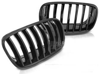 Grill Sort Glans Mat Til Bmw X5 E70 X6 E71 08-