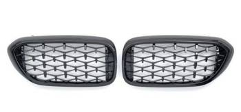 GRILL (NYRE) BMW G30 G31 DIAMOND GLOSSY BLACK