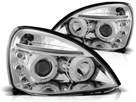 Forlygte lamper ny RENAULT CLIO II 01-05 RINGI CHROM