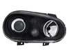 Forlygter VW Golf IV R32 LOOK BLACK