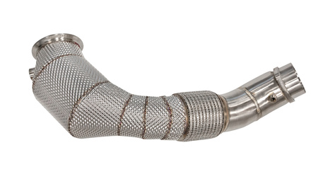Downpipe BMW M850I/XI G14 G15 G16/M550i G30 / M650i / M750i G11 G12 med OPF N63 + Heat Shield