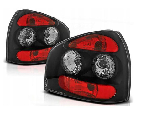 Baglygter Ny Audi A3 8l 08.96-08.00 Sort