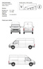 Platform til tagbagagebærer Ford Transit L3H2 FRA 2000-2013