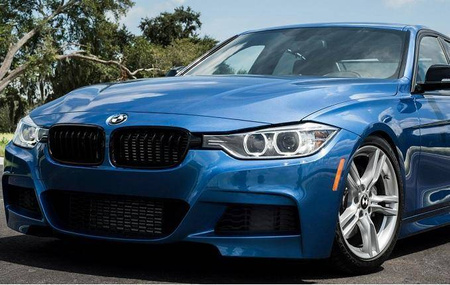 FRONTGRILL BMW F30 11-18 BLANK SORT