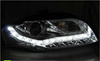 Forlygter Audi A4 B7 04-08 krom led