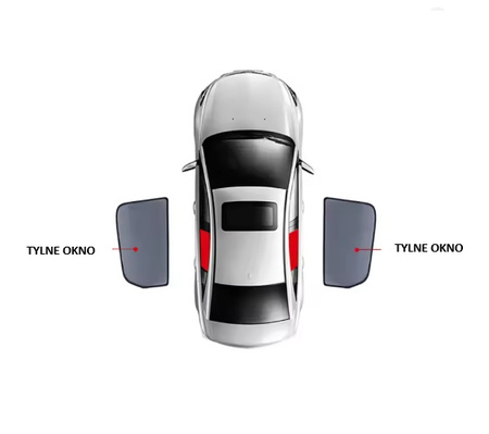 Skoda Superb III 3 vinduesafdækningsgardiner 2015-2024
