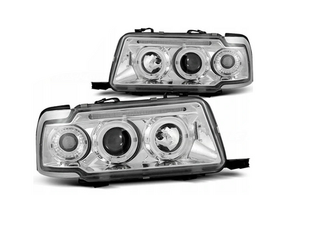 Forlygter Audi 80 B4 91-96 Ringi Chrome