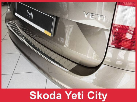 SKODA YETI CITY kofangerafdækning bag (stål)