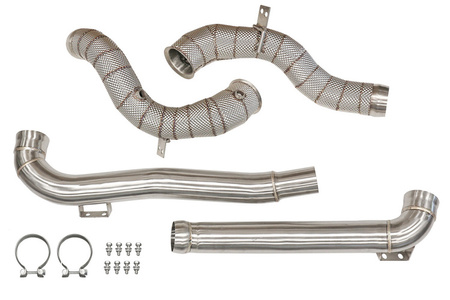 Downpipe Mercedes Benz AMG GT GTS S/C/R 2012+ varmeskjold