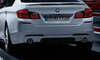 BMW F10 10-13 M-PERFORMANCE DOBBELT DIFFUSOR
