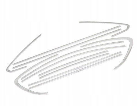 Lister rundt om sideruderne Opel Astra 4 J HB