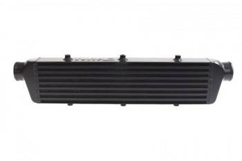Intercooler TurboWorks 550x140x65 2,25" BAR OG PLADE Sort