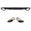 DIFFUSER til AUDI A7 4G 10-14 LOOK RS7 STANDARD
