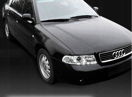 Forlygter Audi A4 B5 99-00 dagslys krom