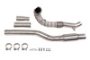 AUDI S3 VW GOLF VII R 2.0T downpipe + THERMAL GUARD
