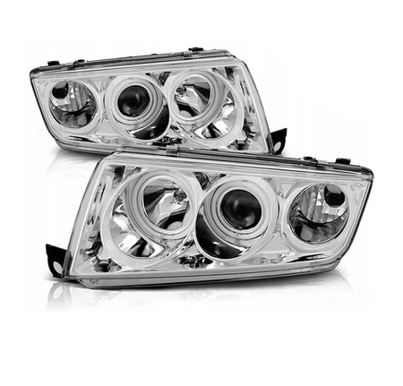 Lygter Skoda Fabia I 99-08 Ringe Ccfl Krom