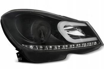 Forlygter Mercedes C W204 11-14 BLACK TUBE LI