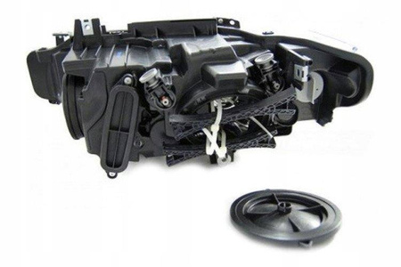 Forlygter BMW F30 F31 Angel Eyes LED Sort