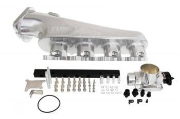 Nissan S13 CA18DET indsugningsmanifold med gasspjæld og fuel rail