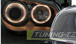 Forlygter BMW E87 E81 04-11 Ringi Chrome FK