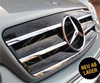 GRILL MERCEDES C208 A208 CLK SORT KROM AMG LOOK