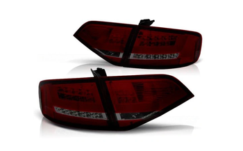LED-LYGTER AUDI A4 B8 08-11 SEDAN RED SMOKE LED