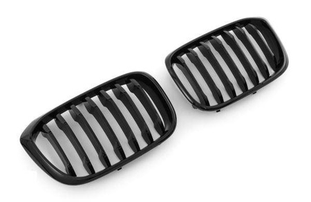 GRILL (NYRE) BMW X3 X4 G01 G02 GLOSSY BLACK