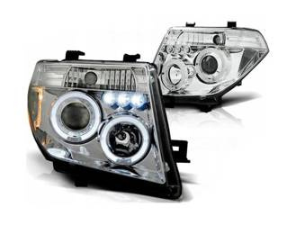 Lygter Nissan Navara D40 Pathfinder 05- Ringe Krom