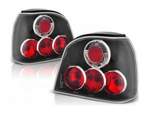 Baglygter Vw Golf 3 Iii 91-97 Sort Lexus Style