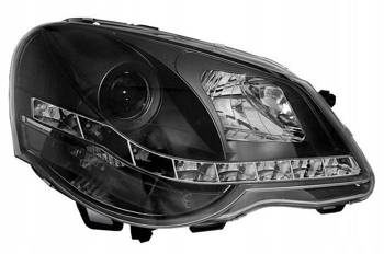 VW Polo 9N3 BLACK DAYLIGHT forlygter