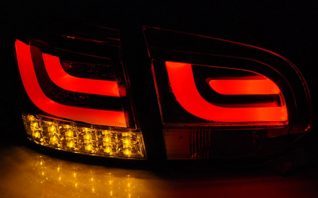 LED-lys Vw Golf Vi 6 08-12 Rød Hvid Led Bar