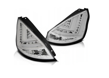 Ford Fiesta Mk7 08-12 Hb krom led-lygter