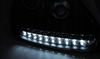 Forlygter Porsche Cayenne 02-06 Sort Xenon