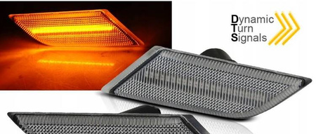 Dynamiske led-blinklys hvide til vw t6 20-