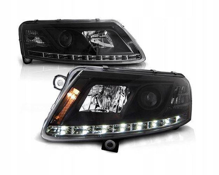 Audi A6 C6 SORT LED ho forlygter