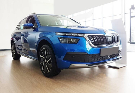 Skoda Kamiq bagkofangerafdækning (stål)