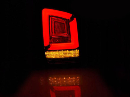 LED-lamper Vw T5 10-15 Rød Hvid Fuld Led Dts