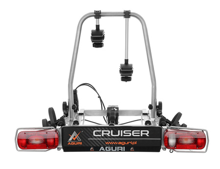 Aguri Cruiser 2-cykelholderplatform til anhængertræk