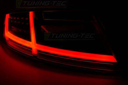 Audi TT 06-14 rød smoke led bar dts-lamper