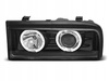 Forlygter Vw Corrado 88-95 ringi sort