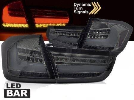 BMW F30 11-15 LED BAR SEQ SMOKE forlygter